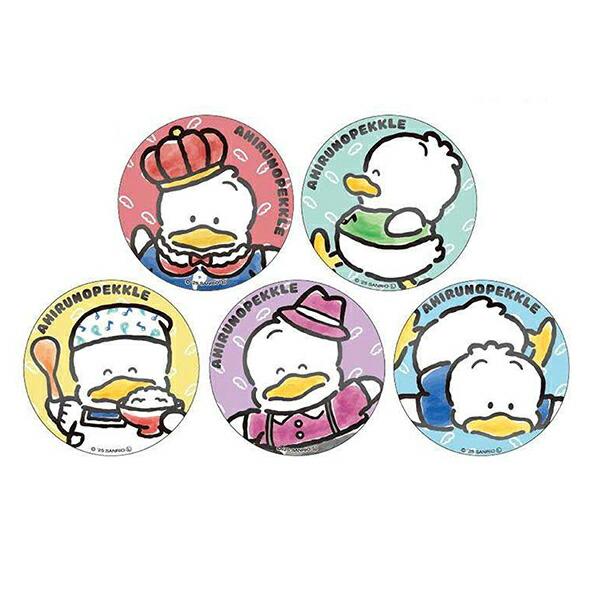 サンリオ あひるのペックル 35th トレーディング缶バッジ 全5種 コンプリート･･･