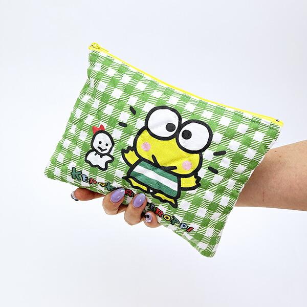 サンリオ けろけろけろっぴ キルティングポーチ 日本製 Sanrio 商品画像5：キャラグッズPERFECT WORLD TOKYO