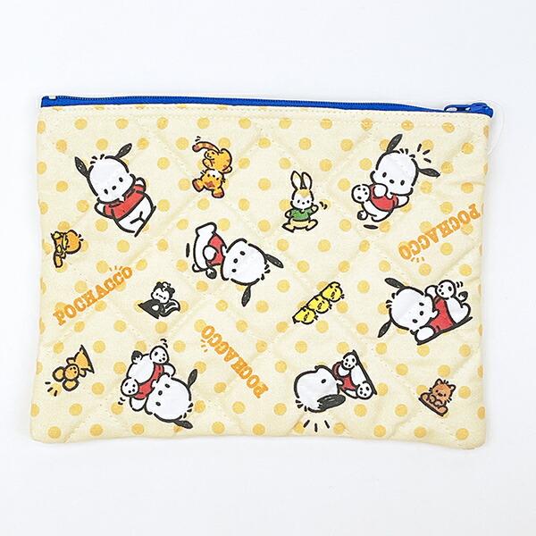 サンリオ ポチャッコ キルティングポーチ 日本製 Sanrio 商品画像3：キャラグッズPERFECT WORLD TOKYO
