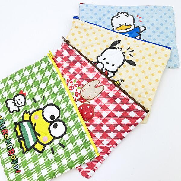 サンリオ ポチャッコ キルティングポーチ 日本製 Sanrio 商品画像6：キャラグッズPERFECT WORLD TOKYO