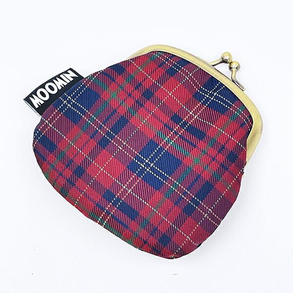 ムーミン リトルミイ チェックジャガードがま口財布 コインケース MOOMIN 商品画像3：キャラグッズPERFECT WORLD TOKYO