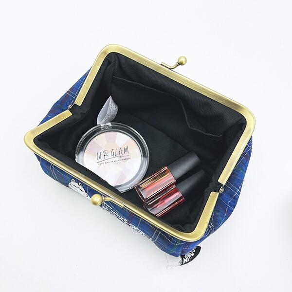 ムーミン チェック ジャガード がま口ポーチ MOOMIN 商品画像5：キャラグッズPERFECT WORLD TOKYO