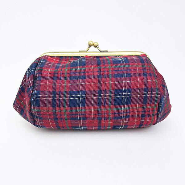 ムーミン リトルミイ チェック ジャガード がま口ポーチ MOOMIN 商品画像4：キャラグッズPERFECT WORLD TOKYO