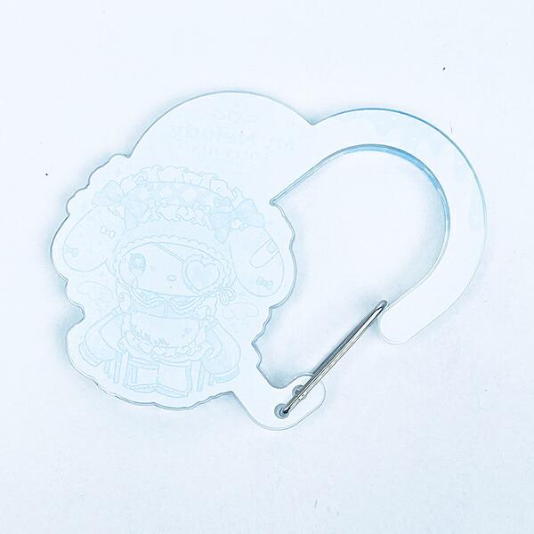 サンリオ マイメロディ＆クロミ DollyMix アクリルハートカラビナ マイメロディ ブルー sanrio 商品画像3：キャラグッズPERFECT WORLD TOKYO