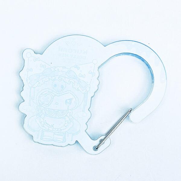 サンリオ マイメロディ＆クロミ DollyMix アクリルハートカラビナ クロミ ブルー sanrio 商品画像3：キャラグッズPERFECT WORLD TOKYO
