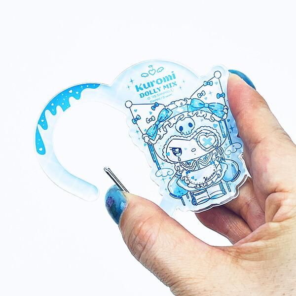 サンリオ マイメロディ＆クロミ DollyMix アクリルハートカラビナ クロミ ブルー sanrio 商品画像4：キャラグッズPERFECT WORLD TOKYO