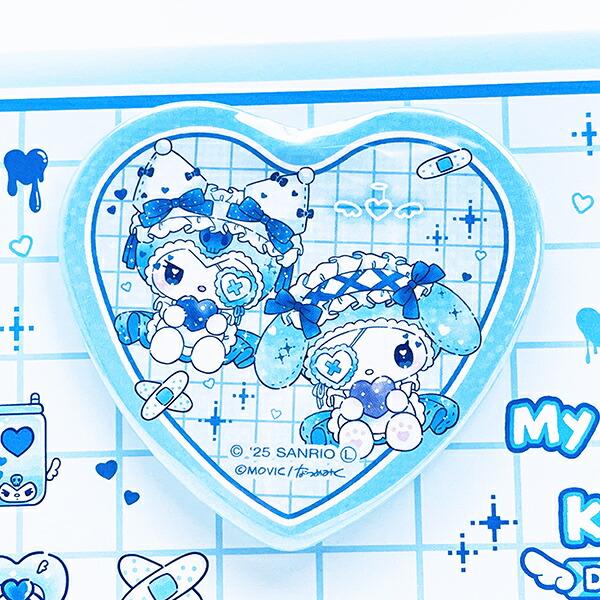 サンリオ マイメロディ＆クロミ DollyMix 缶バッジ3個セット ブルー sanrio 商品画像2：キャラグッズPERFECT WORLD TOKYO