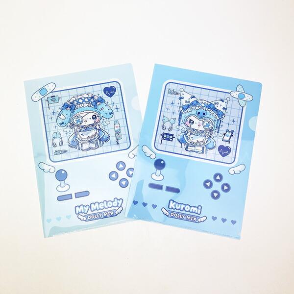 サンリオ マイメロディ＆クロミ DollyMix A4クリアファイル2枚セット 文具 ブ･･･