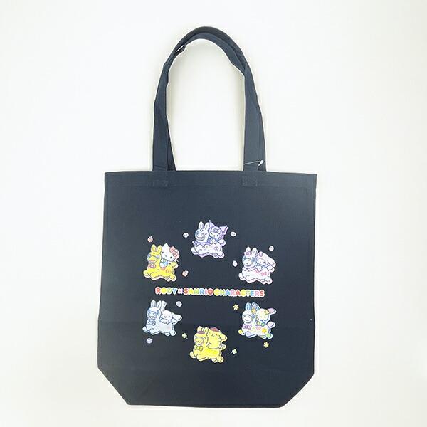 ロディ × サンリオキャラクターズ トートバッグ ネイビー Sanrio