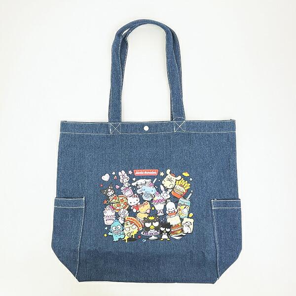 サンリオキャラクターズ デニムトートバッグ アメリカンダイナーシリーズ San･･･