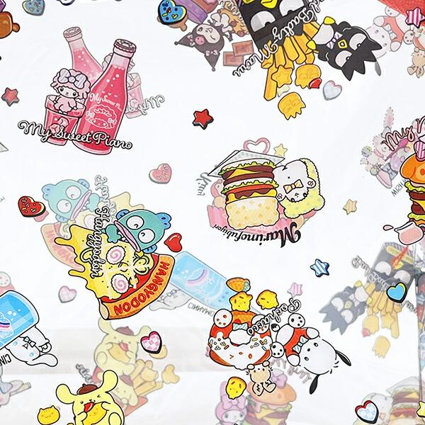 サンリオ アメリカンダイナーシリーズ クリアポーチ Sanrio 商品画像2：キャラグッズPERFECT WORLD TOKYO