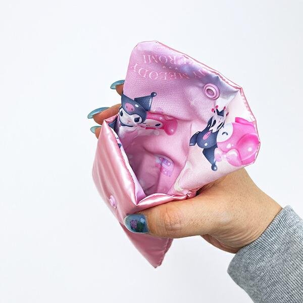 サンリオ マイメロディ＆クロミ パステルドリームランド カラビナポーチ ピンク sanrio 商品画像3：キャラグッズPERFECT WORLD TOKYO