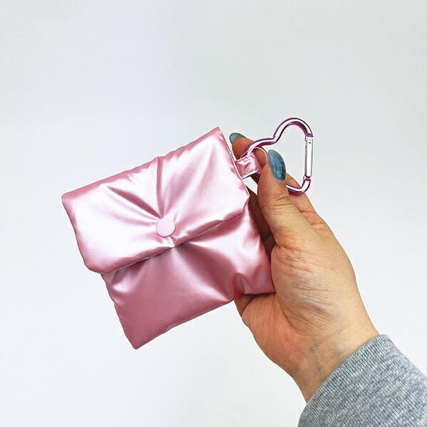 サンリオ マイメロディ＆クロミ パステルドリームランド カラビナポーチ ピンク sanrio 商品画像4：キャラグッズPERFECT WORLD TOKYO