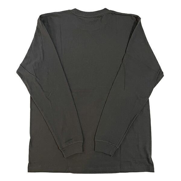 水森亜土 刺繍ロングスリーブTシャツ オトコノコ スモークブラック 長袖 アパレル 商品画像3：キャラグッズPERFECT WORLD TOKYO