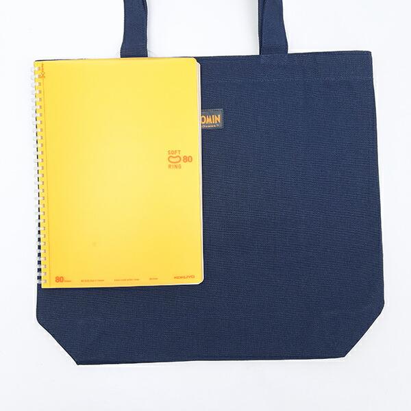 ムーミン ムーミンパパ ヘビーキャンパストート バッグ ネイビー 商品画像3：キャラグッズPERFECT WORLD TOKYO