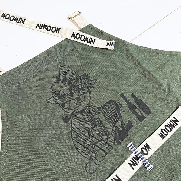 ムーミン スナフキン エプロン キッチン アパレル MOOMIN 商品画像2：キャラグッズPERFECT WORLD TOKYO