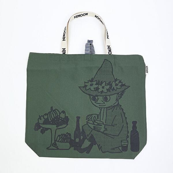 ムーミン スナフキン ポータブルトートバッグ エコバッグ MOOMIN