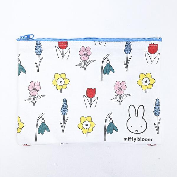 ミッフィー miffy ポラットポーチ miffy bloom