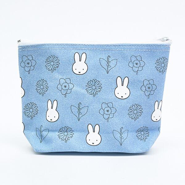 ミッフィー miffy フナガタポーチ (ブルー) miffy bloom 商品画像4：キャラグッズPERFECT WORLD TOKYO