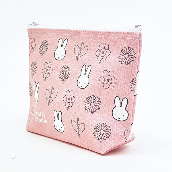 ミッフィー miffy フナガタポーチ (ピンク) miffy bloom 商品画像3：キャラグッズPERFECT WORLD TOKYO