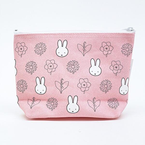 ミッフィー miffy フナガタポーチ (ピンク) miffy bloom 商品画像4：キャラグッズPERFECT WORLD TOKYO
