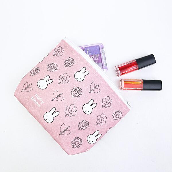 ミッフィー miffy フナガタポーチ (ピンク) miffy bloom 商品画像5：キャラグッズPERFECT WORLD TOKYO