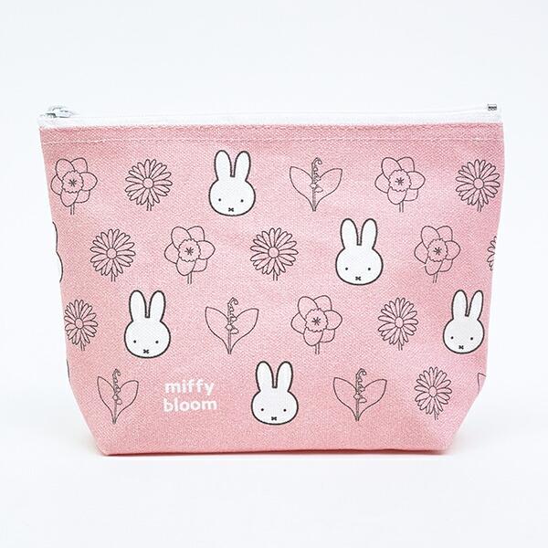 ミッフィー miffy フナガタポーチ (ピンク) miffy bloom