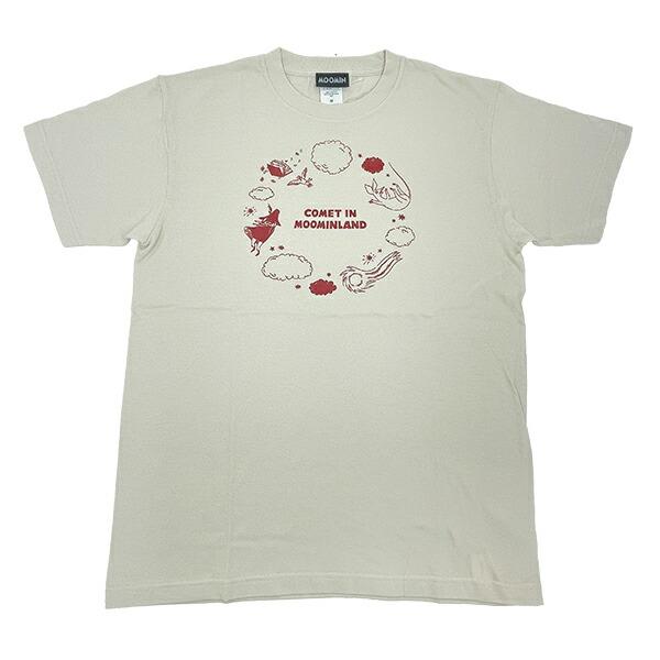 ムーミン COMET Tシャツ ベージュ アパレル MOOMIN