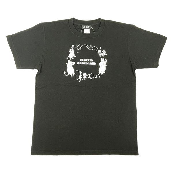 ムーミン COMET Tシャツ ブラック アパレル MOOMIN