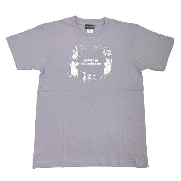 ムーミン COMET Tシャツ パープル アパレル MOOMIN