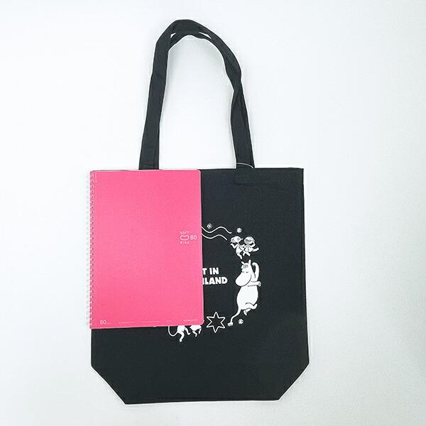 ムーミン COMET トートバッグ ブラック MOOMIN 商品画像6：キャラグッズPERFECT WORLD TOKYO