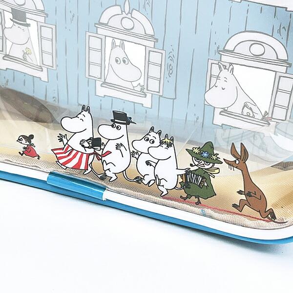 ムーミン ボストンバッグ風ポーチ ハウス MOOMIN 商品画像4：キャラグッズPERFECT WORLD TOKYO