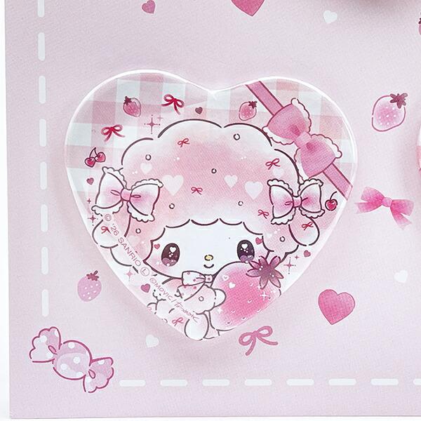 サンリオ マイメロディ マイスウィートピアノ ハート缶バッチ3個セット 日本製 Sanrio 商品画像3：キャラグッズPERFECT WORLD TOKYO