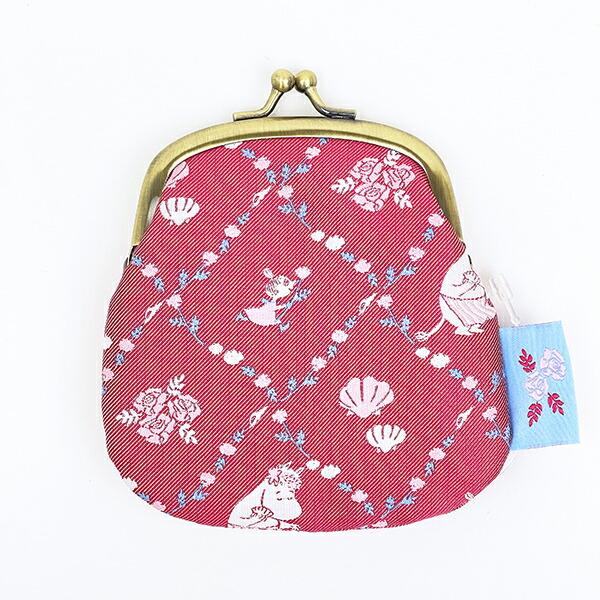 ムーミン ジャガードがま口財布 ピンク mamma's Day MOOMIN 商品画像2：キャラグッズPERFECT WORLD TOKYO