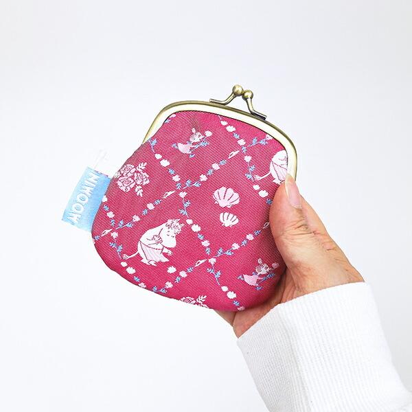 ムーミン ジャガードがま口財布 ピンク mamma's Day MOOMIN 商品画像4：キャラグッズPERFECT WORLD TOKYO