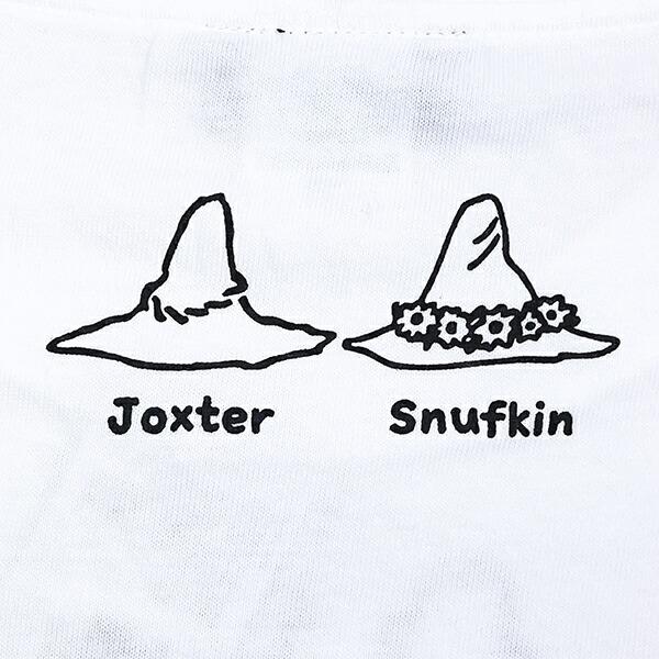 ムーミン ヨクサル＆スナフキン Tシャツ ホワイト アパレル MOOMIN 商品画像4：キャラグッズPERFECT WORLD TOKYO