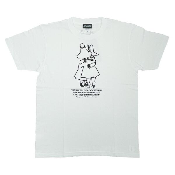 ムーミン ヨクサル＆スナフキン Tシャツ ホワイト アパレル MOOMIN