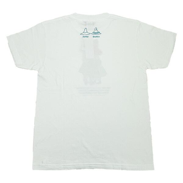 ムーミン ヨクサル＆スナフキン Tシャツ ネオンホワイト アパレル MOOMIN 商品画像3：キャラグッズPERFECT WORLD TOKYO