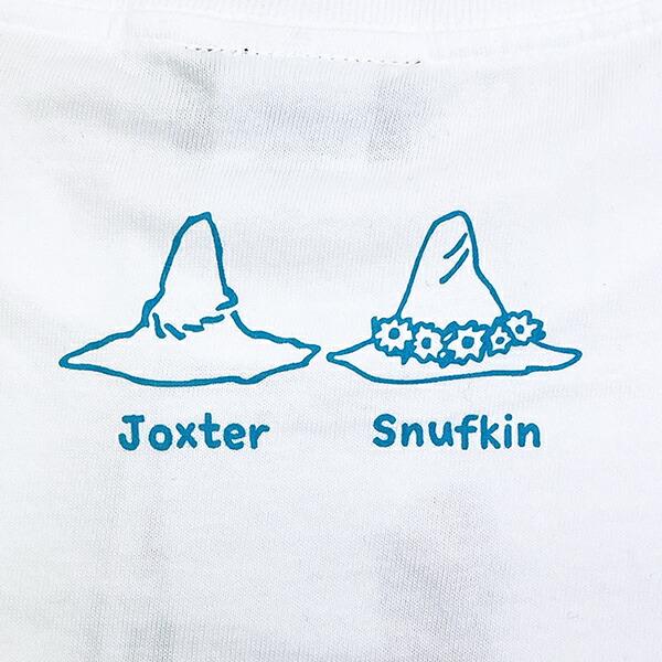 ムーミン ヨクサル＆スナフキン Tシャツ ネオンホワイト アパレル MOOMIN 商品画像4：キャラグッズPERFECT WORLD TOKYO