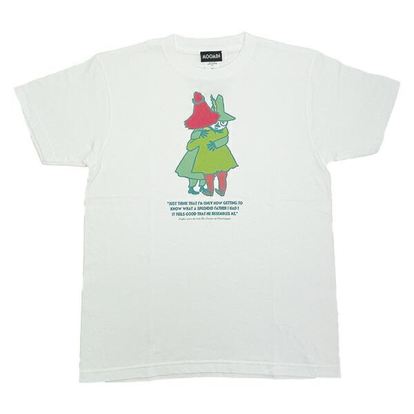 ムーミン ヨクサル＆スナフキン Tシャツ ネオンホワイト アパレル MOOMIN