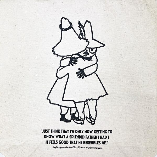ムーミン ヨクサル＆スナフキン トートバッグ ナチュラル MOOMIN 商品画像2：キャラグッズPERFECT WORLD TOKYO