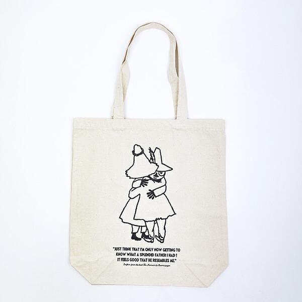 ムーミン ヨクサル＆スナフキン トートバッグ ナチュラル MOOMIN