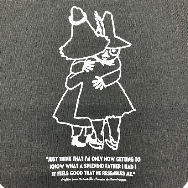 ムーミン ヨクサル＆スナフキン トートバッグ ブラック MOOMIN 商品画像2：キャラグッズPERFECT WORLD TOKYO