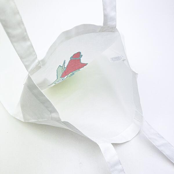 ムーミン ヨクサル＆スナフキン フラットトートバッグ ネオンホワイト MOOMIN 商品画像4：キャラグッズPERFECT WORLD TOKYO