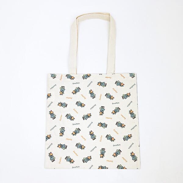 ムーミン ヨクサル＆スナフキン スクエアトートバッグ 日本製 MOOMIN 商品画像3：キャラグッズPERFECT WORLD TOKYO