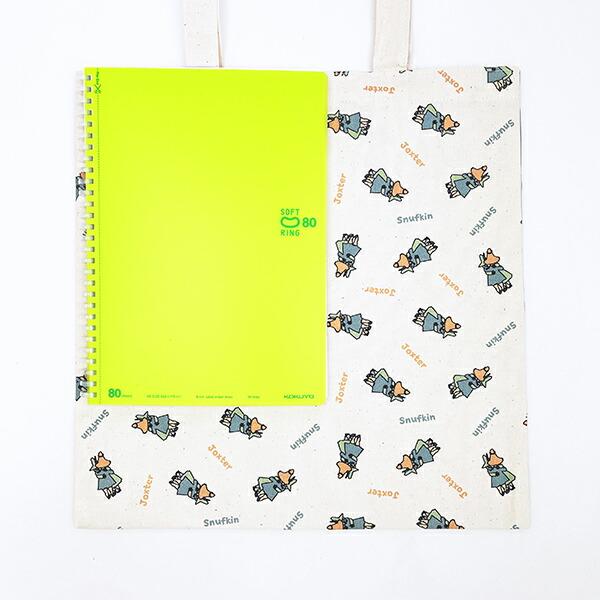 ムーミン ヨクサル＆スナフキン スクエアトートバッグ 日本製 MOOMIN 商品画像5：キャラグッズPERFECT WORLD TOKYO