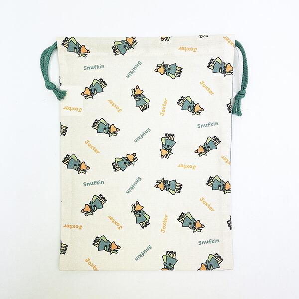 ムーミン ヨクサル＆スナフキン 巾着 日本製 MOOMIN 商品画像3：キャラグッズPERFECT WORLD TOKYO