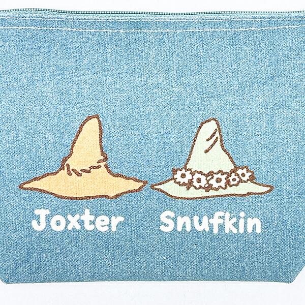 ムーミン ヨクサル＆スナフキン 舟形ポーチ 日本製 MOOMIN 商品画像2：キャラグッズPERFECT WORLD TOKYO