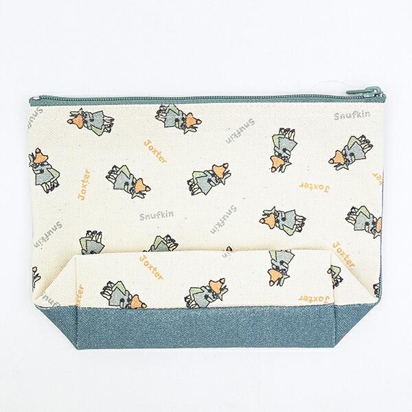 ムーミン ヨクサル＆スナフキン 舟形ポーチ 日本製 MOOMIN 商品画像3：キャラグッズPERFECT WORLD TOKYO