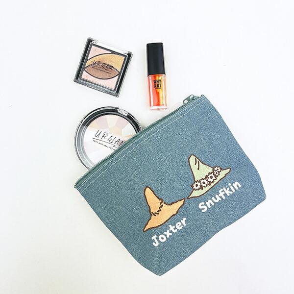 ムーミン ヨクサル＆スナフキン 舟形ポーチ 日本製 MOOMIN 商品画像4：キャラグッズPERFECT WORLD TOKYO